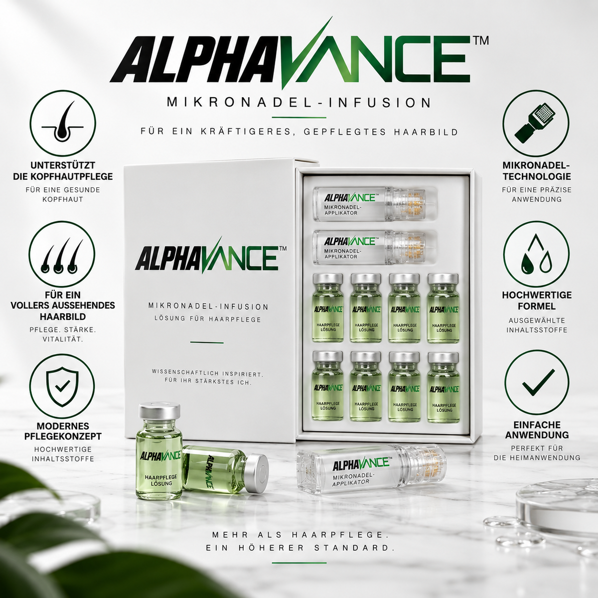 AlphaVance™ - System zur Haarwiederherstellung