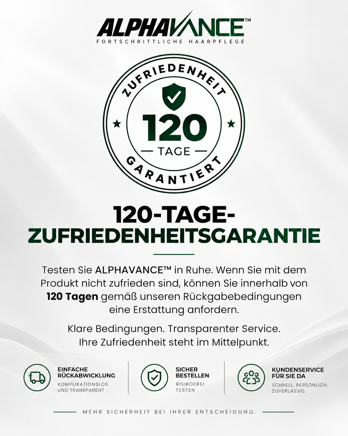 AlphaVance™ - System zur Haarwiederherstellung